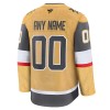 Män Ishockey Vegas Golden Knights tröja med eget tryck Fanatics Premium 2024-25 Hemma